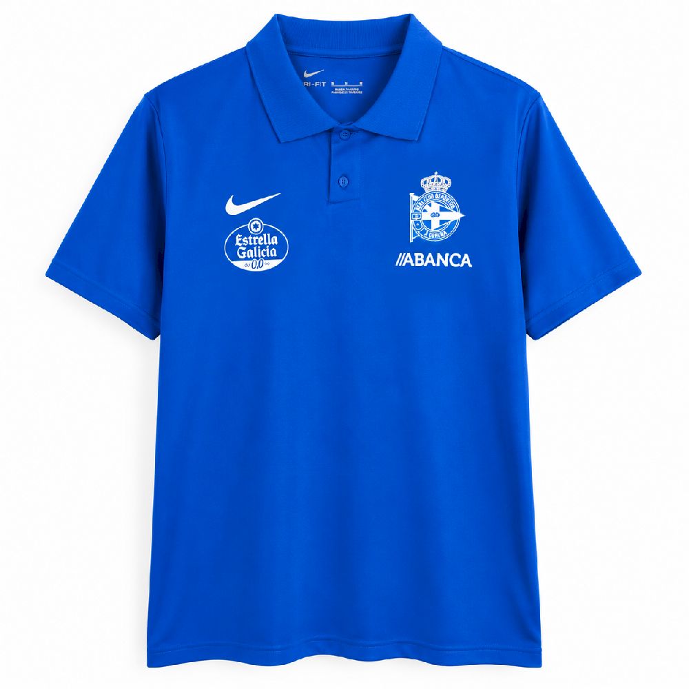 Deportivo de La Coruna 2026/27 Camisola Polo Travel – Homem