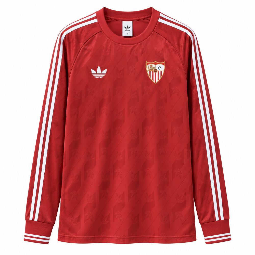 Sevilla FC 2026/27 Camisola Originals Vermelha Adulto de Manga Comprida – Homem