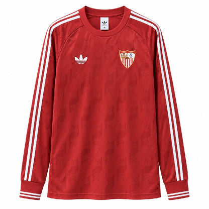 Sevilla FC 2026/27 Camisola Originals Vermelha Adulto de Manga Comprida – Homem