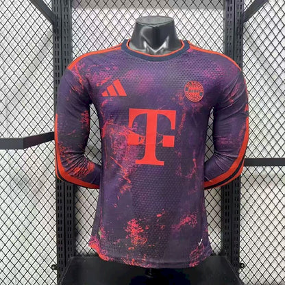 Bayern de Munique 2026/27 Camisola Terceira de Manga Comprida Versão Jogador – Homem
