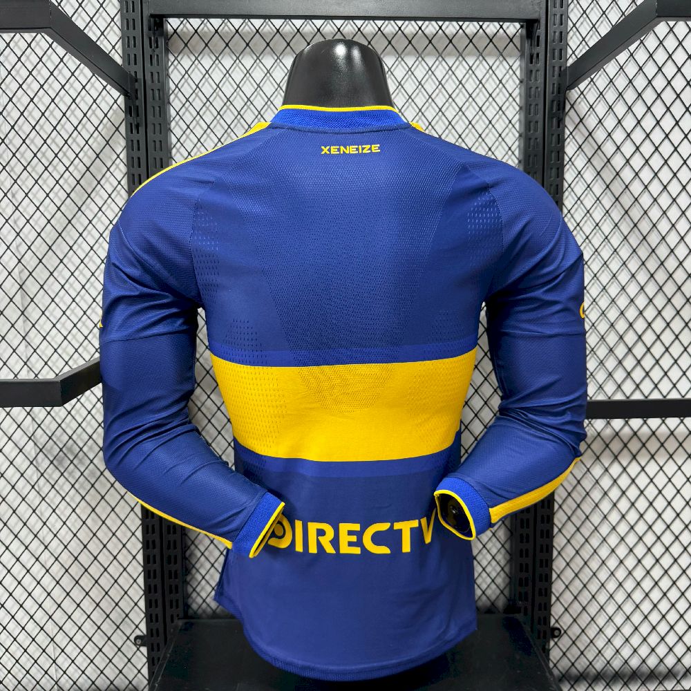 Boca Juniors 2026/27 Camisola Principal de Manga Comprida Versão Jogador – Homem