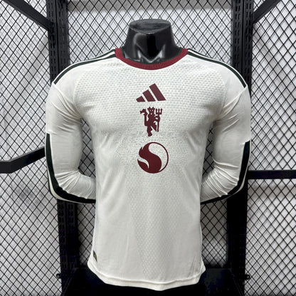 Manchester United 2026/27 Camisola Terceira de Manga Comprida Versão Jogador – Homem