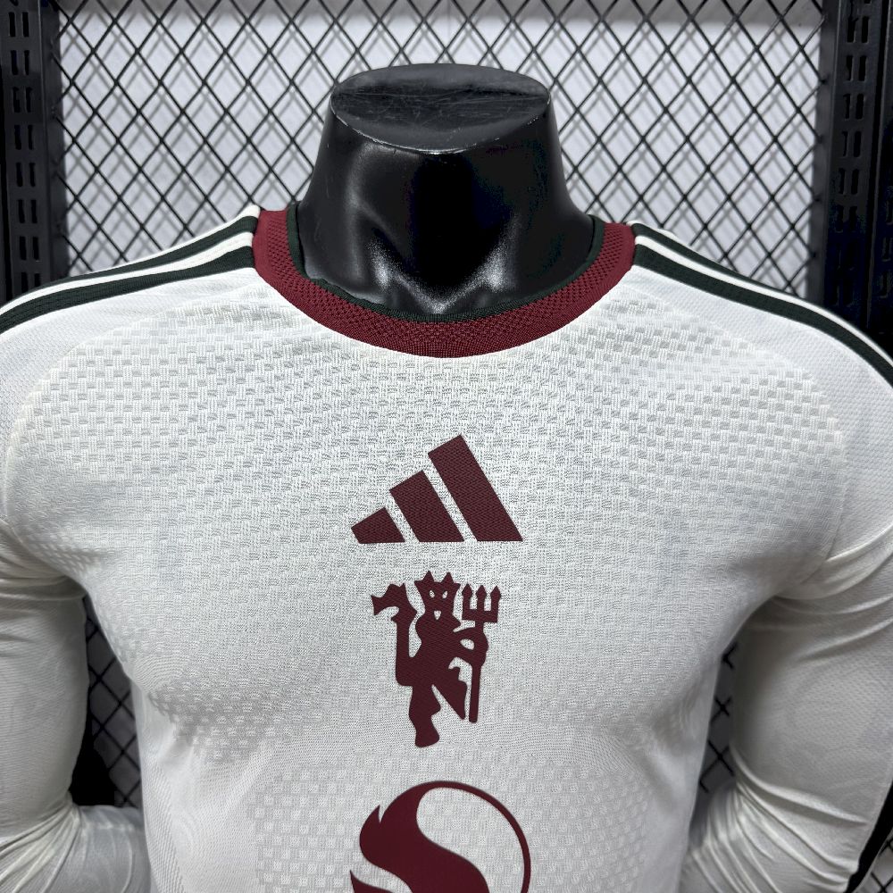 Manchester United 2026/27 Camisola Terceira de Manga Comprida Versão Jogador – Homem