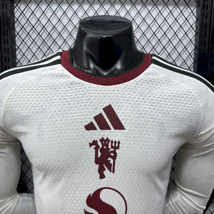 Manchester United 2026/27 Camisola Terceira de Manga Comprida Versão Jogador – Homem