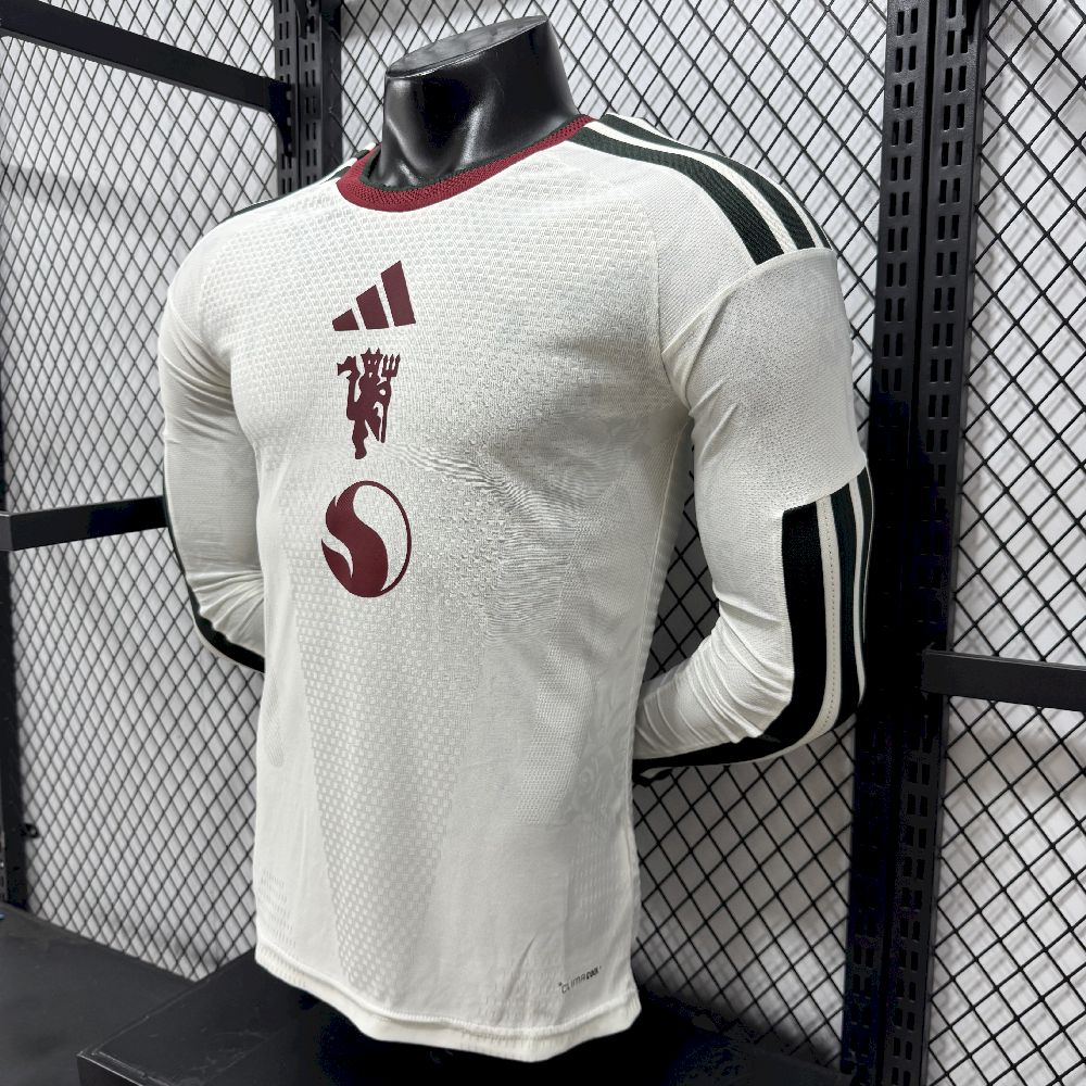 Manchester United 2026/27 Camisola Terceira de Manga Comprida Versão Jogador – Homem