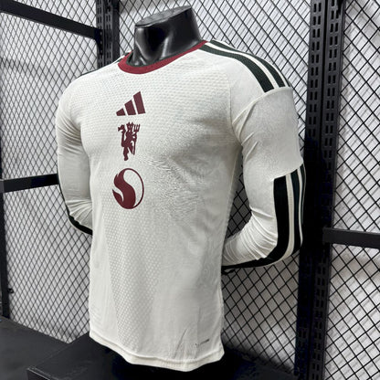 Manchester United 2026/27 Camisola Terceira de Manga Comprida Versão Jogador – Homem