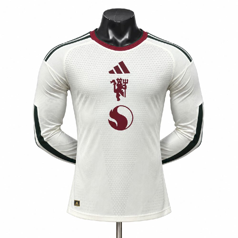 Manchester United 2026/27 Camisola Terceira de Manga Comprida Versão Jogador – Homem