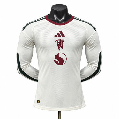Manchester United 2026/27 Camisola Terceira de Manga Comprida Versão Jogador – Homem