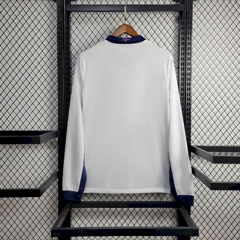 Inglaterra 2024/25 Camisola Principal Euro de Manga Comprida – Homem