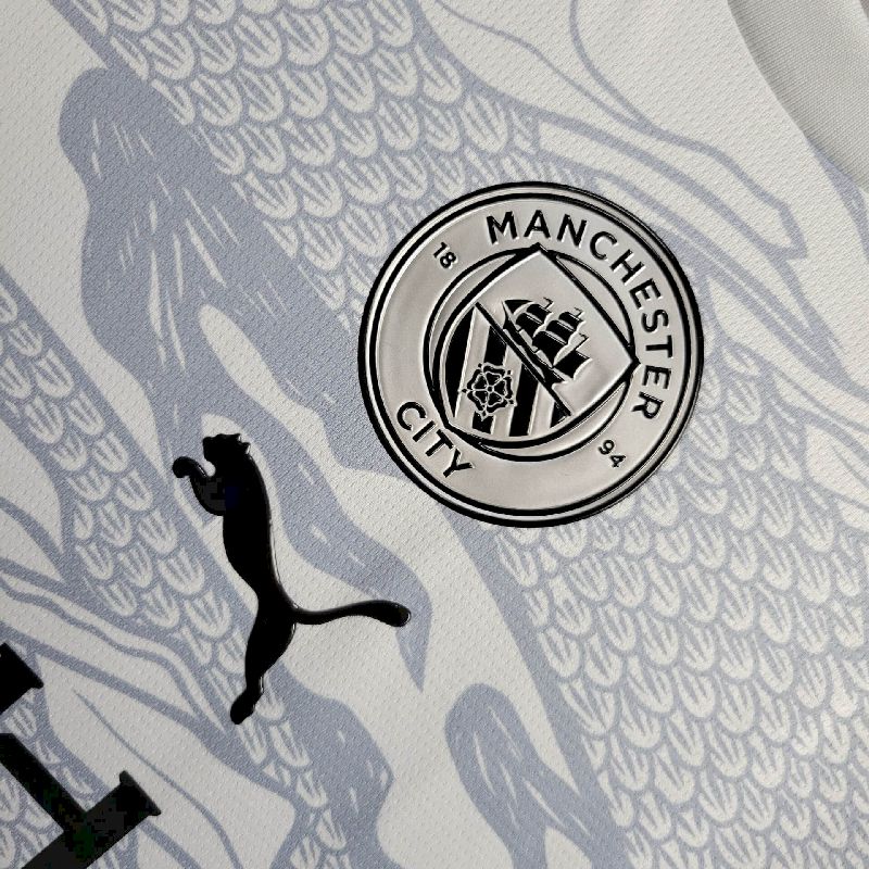 Manchester City 2024/25 Camisola Dragon Edição de Manga Comprida – Homem