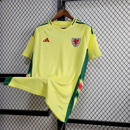 País de Gales 2024/25 Camisola Principal Euro – Homem