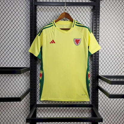 País de Gales 2024/25 Camisola Principal Euro – Homem