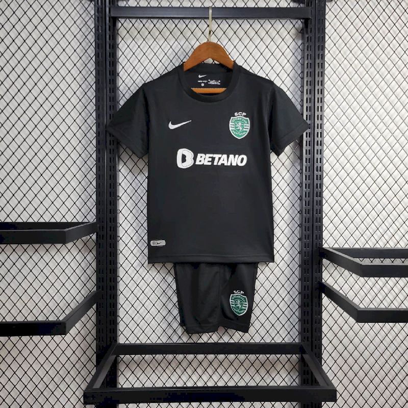Sporting CP 2024/25 Conjunto Quarto – Criança