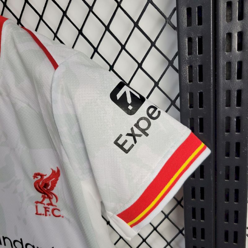 Liverpool 2024/25 Conjunto Terceiro – Criança