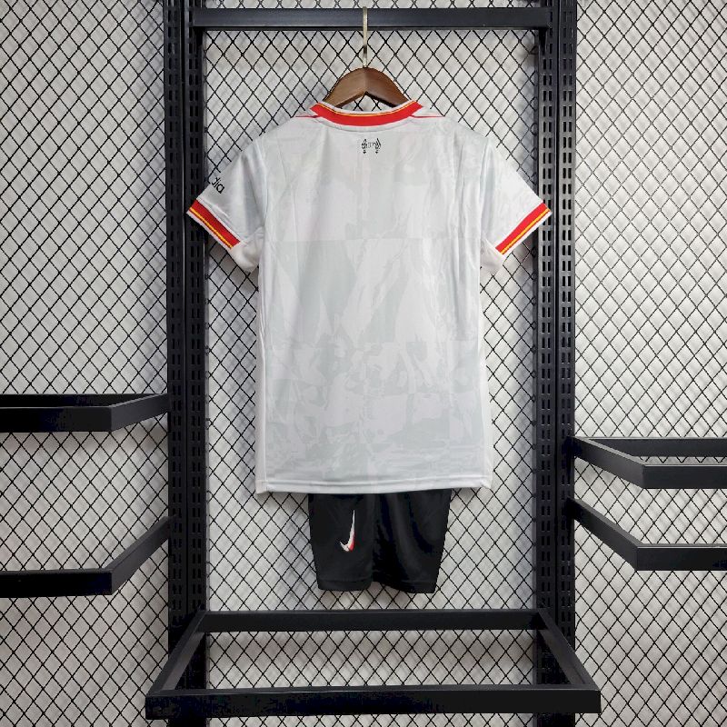 Liverpool 2024/25 Conjunto Terceiro – Criança