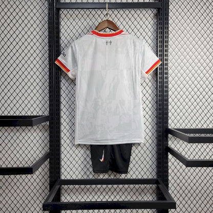 Liverpool 2024/25 Conjunto Terceiro – Criança