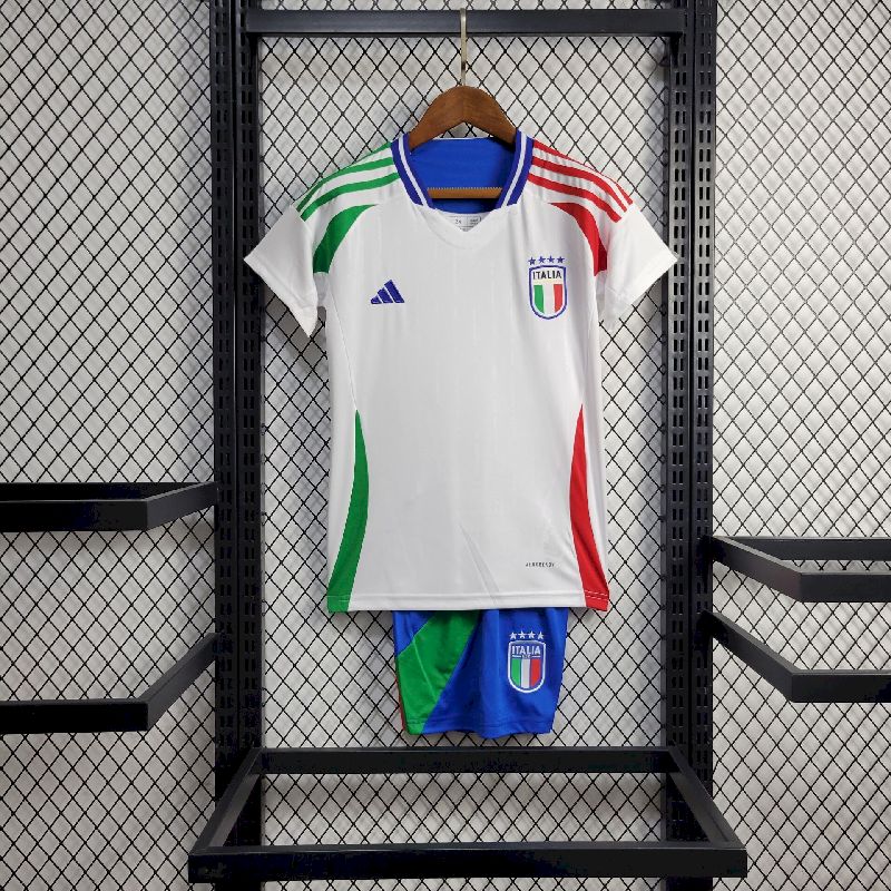Itália 2024/25 Conjunto Alternativo Euro – Criança