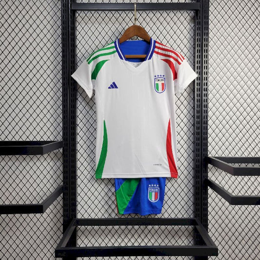 Itália 2024/25 Conjunto Alternativo Euro – Criança