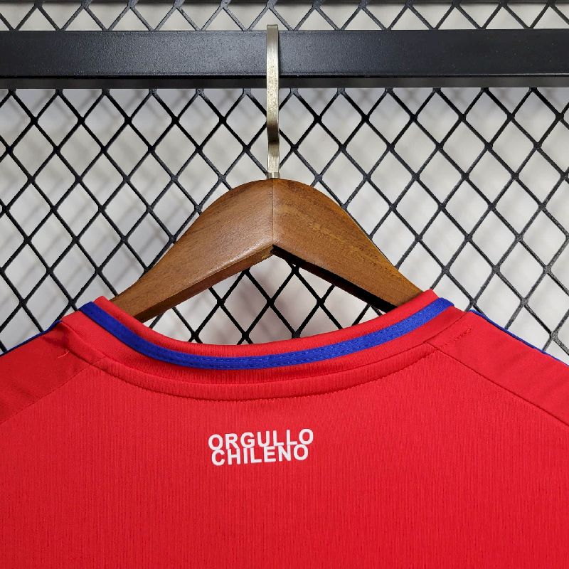 Chile 2024/25 Camisola Principal – Homem