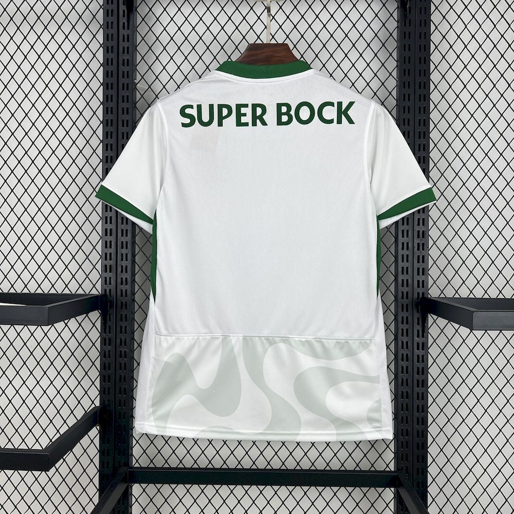 Sporting CP 2025/26 Camisola Alternativa Whtie – Homem