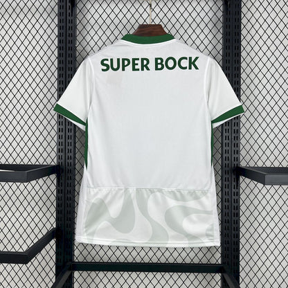 Sporting CP 2025/26 Camisola Alternativa Whtie – Homem