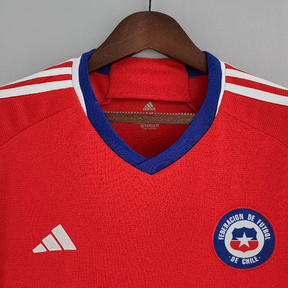 Chile 2022 Camisola Principal Mundial – Homem