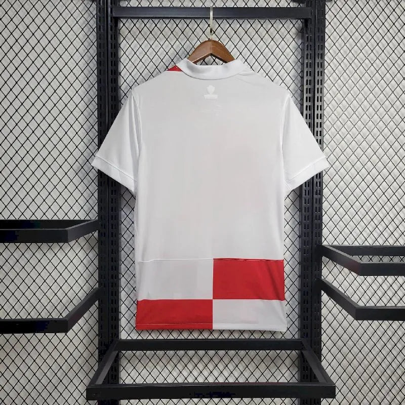 Croácia 2024/25 Camisola Principal Euro – Homem