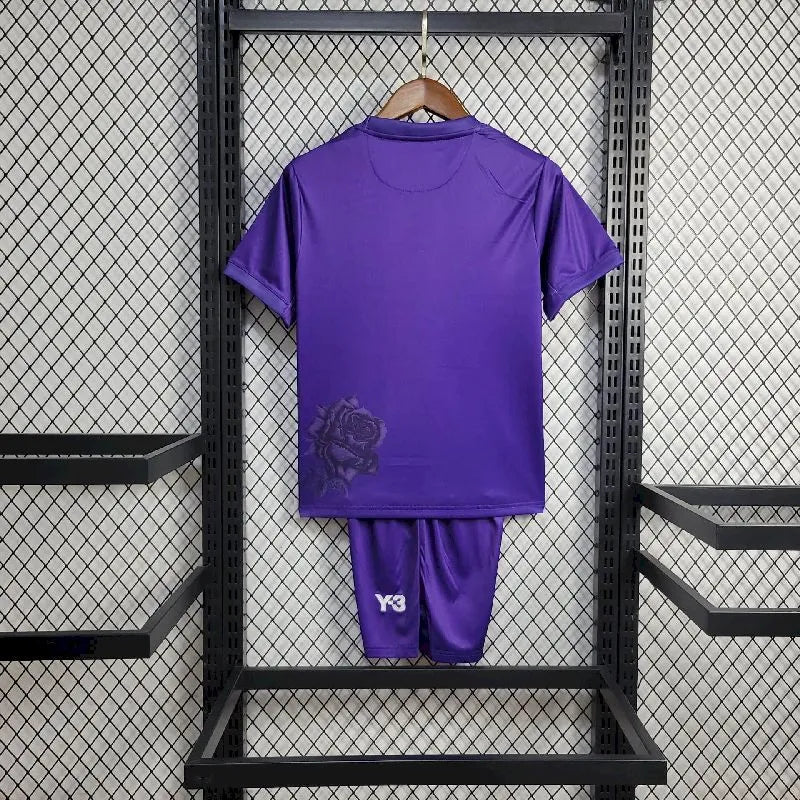 Real Madrid 2024/25 Conjunto Especial Y-3 Rose – Criança
