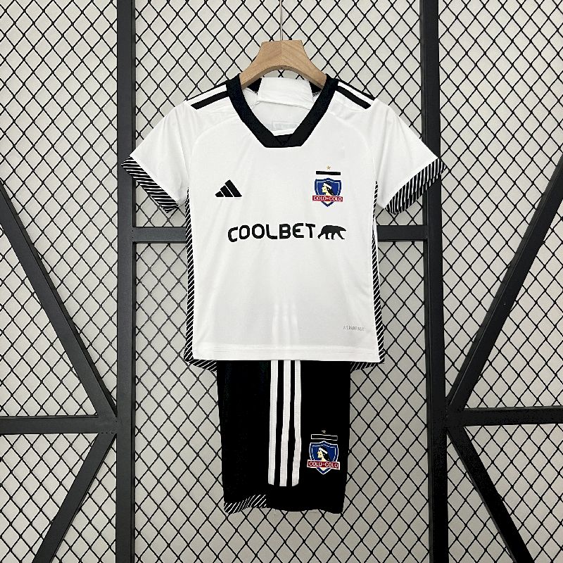 Colo Colo 2024/25 Conjunto Principal – Criança
