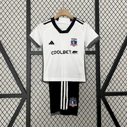 Colo Colo 2024/25 Conjunto Principal – Criança