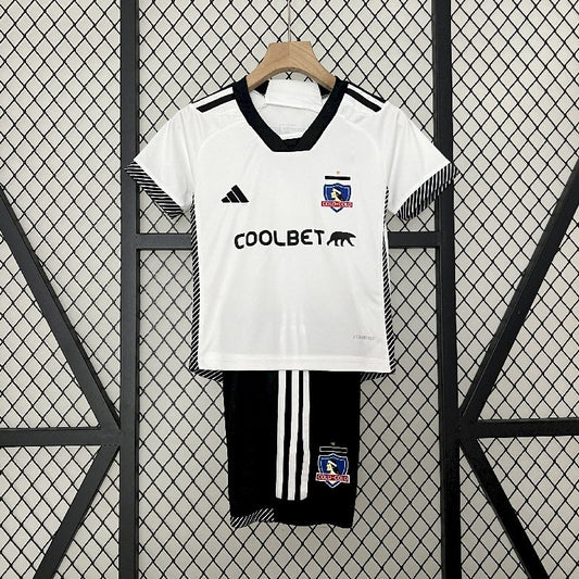 Colo Colo 2024/25 Conjunto Principal – Criança
