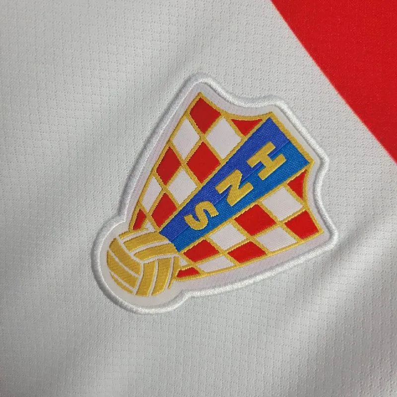 Croácia 2024/25 Camisola Principal Euro – Homem