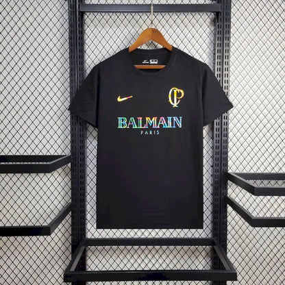 Corinthians 2024/25 T-shirt Balmain Co-Branded Edição – Homem