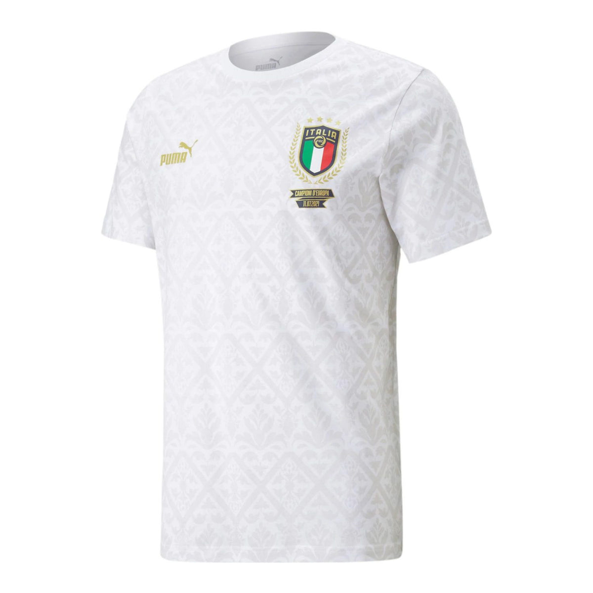 Itália 2021 Camisola Figc Winner - Branca – Homem