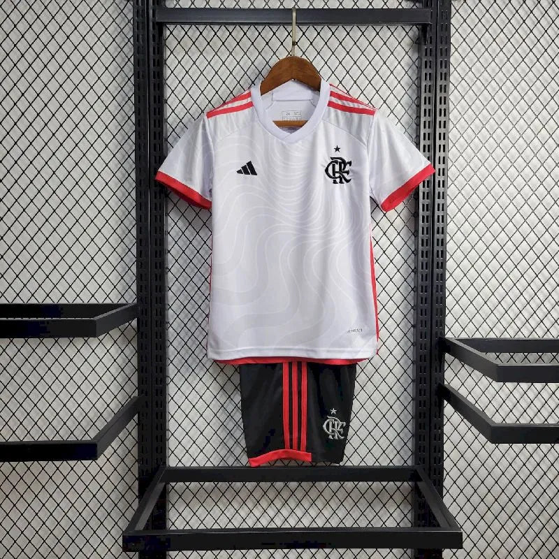 Flamengo 2024/25 Conjunto Alternativo – Criança