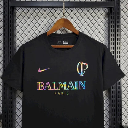 Corinthians 2024/25 T-shirt Balmain Co-Branded Edição – Homem