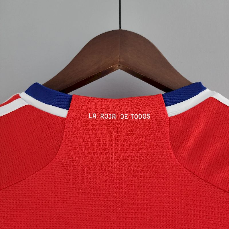 Chile 2022 Camisola Principal Mundial – Homem