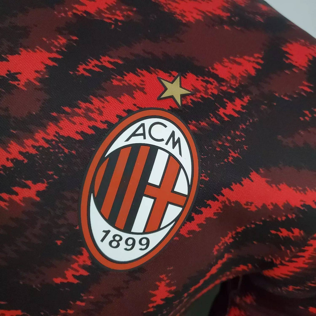AC Milan 2021/22 Camisola de Pré-Jogo Versão Jogador – Homem