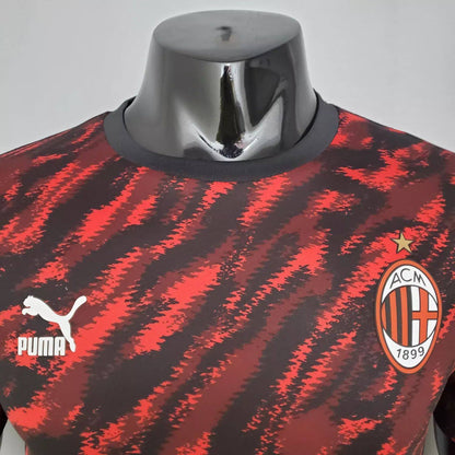 AC Milan 2021/22 Camisola de Pré-Jogo Versão Jogador – Homem