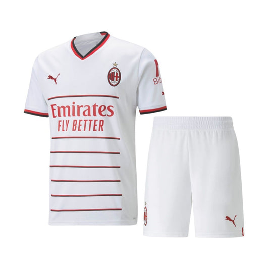 AC Milan 2022/23 Conjunto Alternativo – Criança