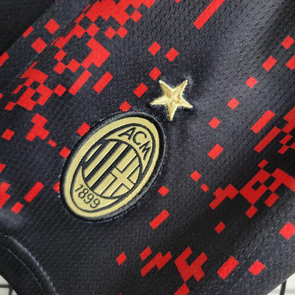 AC Milan 2022/23 Conjunto Quarto – Criança