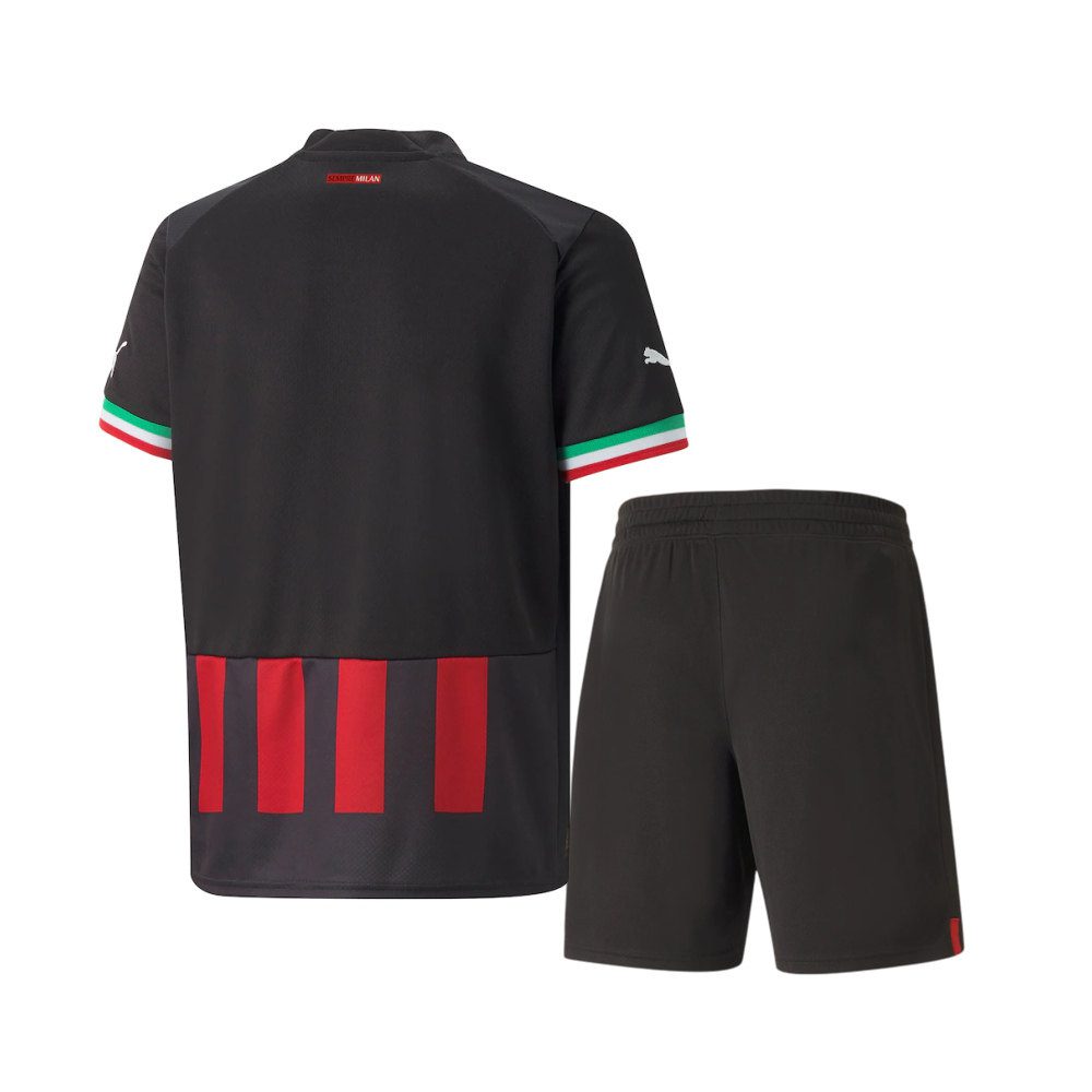 AC Milan 2022/23 Conjunto Principal – Criança