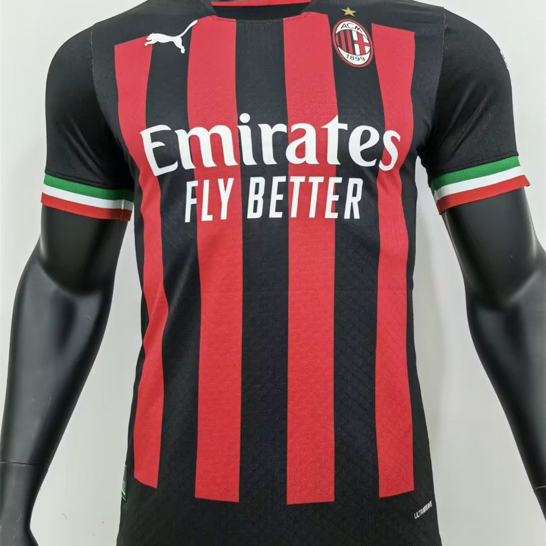 AC Milan 2022/23 Camisola Principal Versão Jogador – Homem