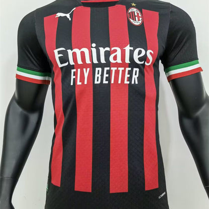 AC Milan 2022/23 Camisola Principal Versão Jogador – Homem