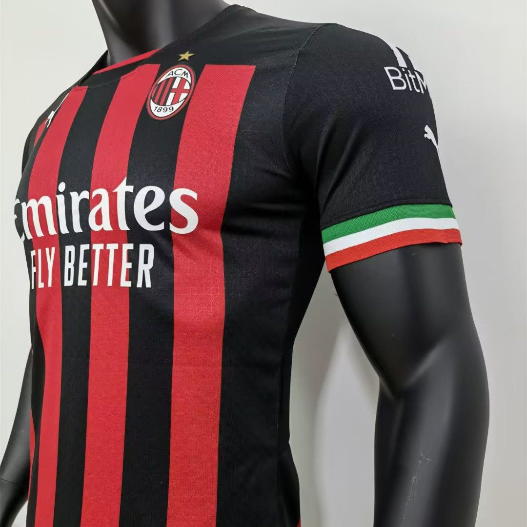 AC Milan 2022/23 Camisola Principal Versão Jogador – Homem