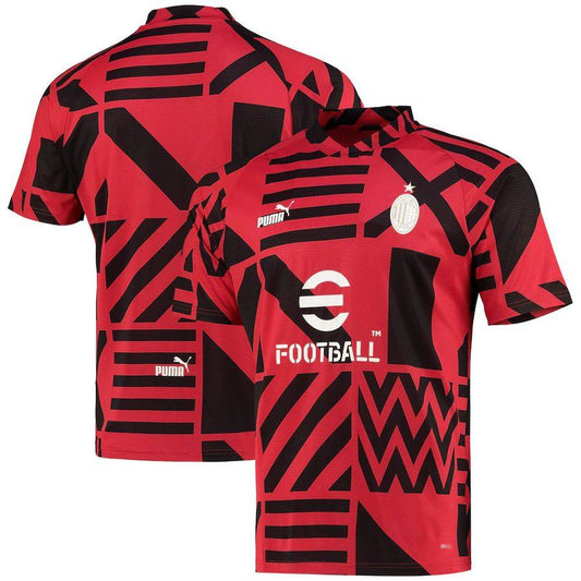 AC Milan 2022/23 Camisola de Pré-Jogo Versão Jogador – Homem