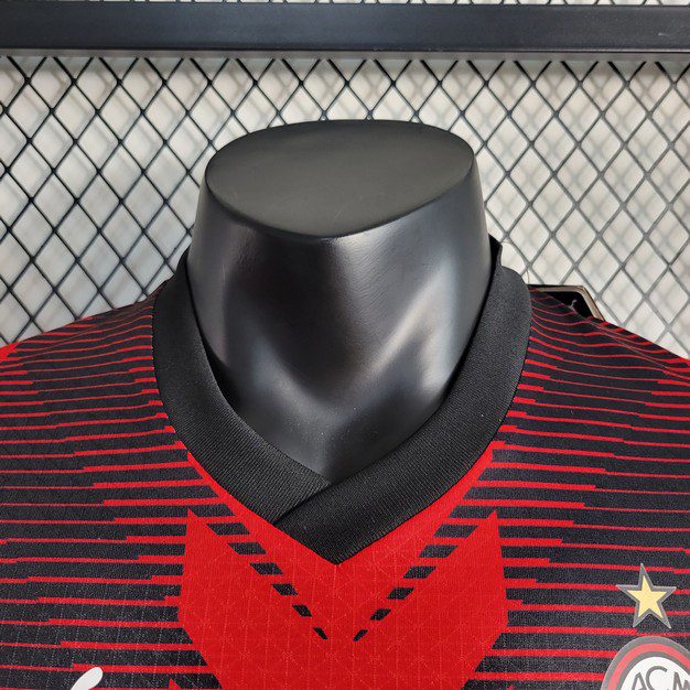 AC Milan 2023/24 Camisola Principal Versão Jogador – Homem
