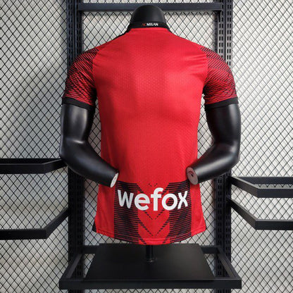 AC Milan 2023/24 Camisola Principal Versão Jogador – Homem
