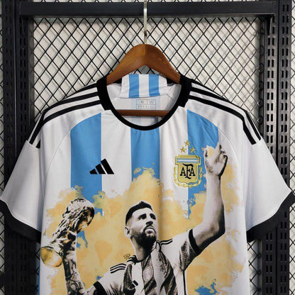 Argentina 2023/24 Camisola Mundial Championship Comemorativa Edição – Homem