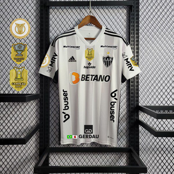 Atlético Mineiro 2022/23 Alternativa All Patrocinadores + Patch – Homem